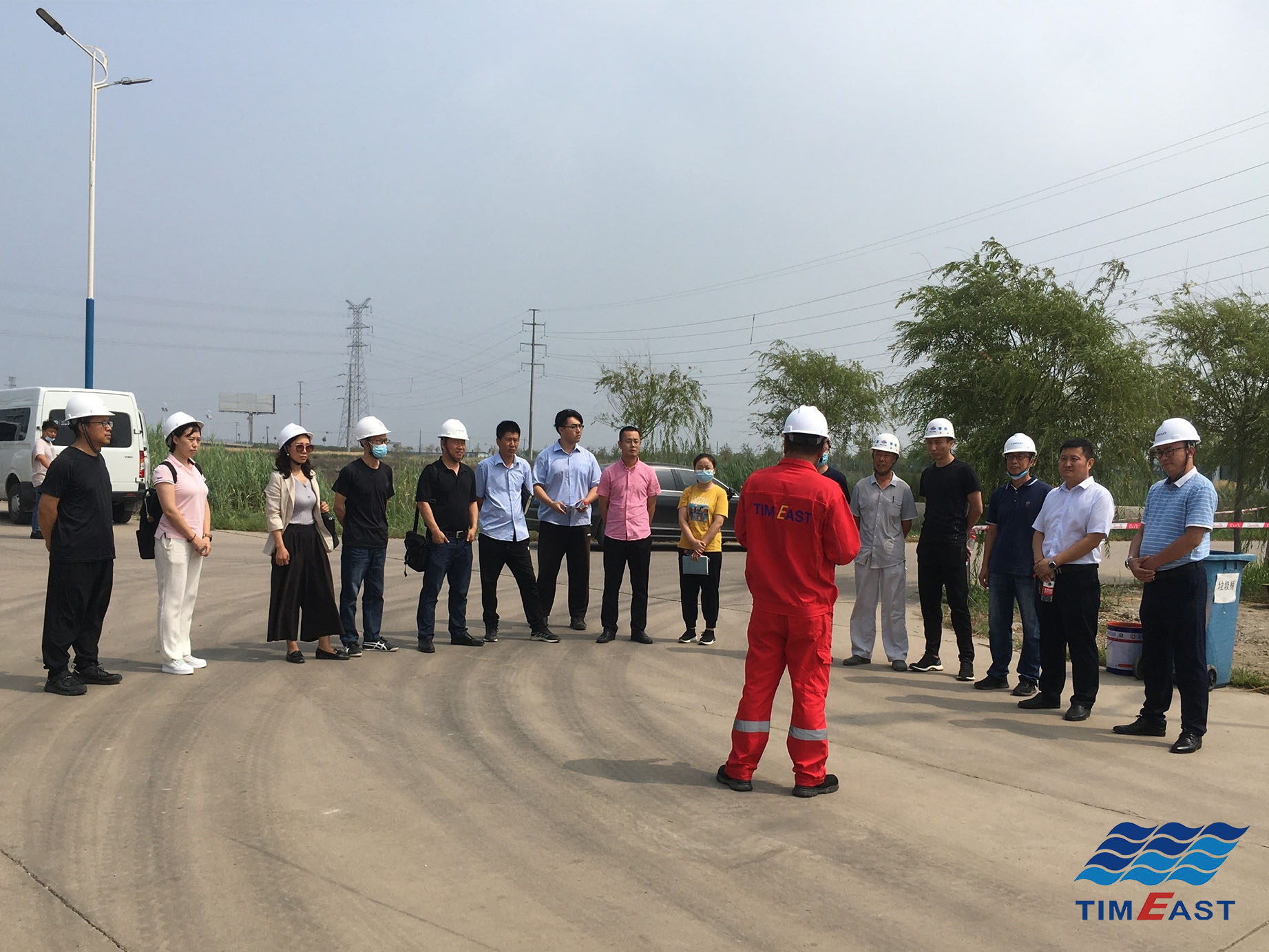 曹妃甸工业区入海排污口工程施工项目举行开工典礼 曹妃甸工业区入海排污口工程施工项目举行开工典礼