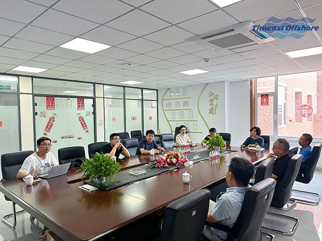 我司与江苏华西村海洋工程服务有限公司开展交流洽谈 我司与江苏华西村海洋工程服务有限公司开展交流洽谈