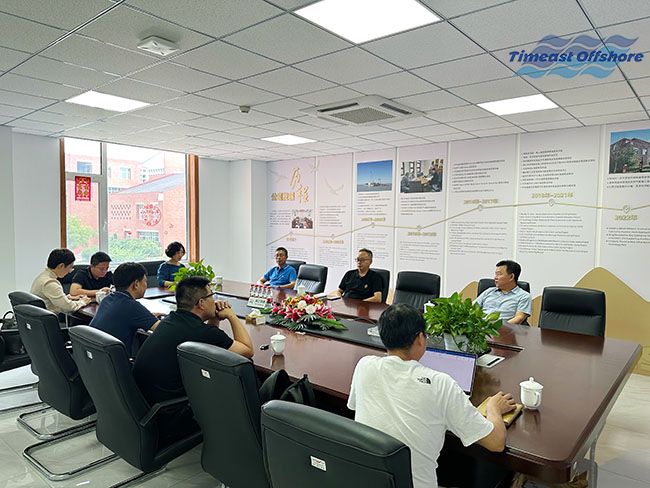 我司与江苏华西村海洋工程服务有限公司开展交流洽谈 我司与江苏华西村海洋工程服务有限公司开展交流洽谈