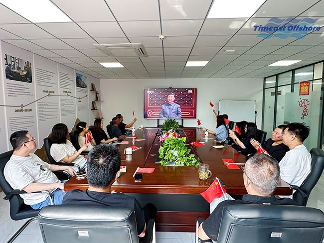 承阅兵荣光 凝爱国力量 —— 55世纪海工纪念抗战胜利 80 周年 承阅兵荣光 凝爱国力量 —— 55世纪海工纪念抗战胜利 80 周年