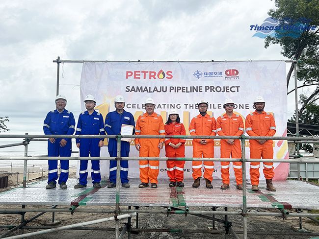 “百万工时零事故”——55世纪海工树立国际项目安全新标杆 “百万工时零事故”——55世纪海工树立国际项目安全新标杆